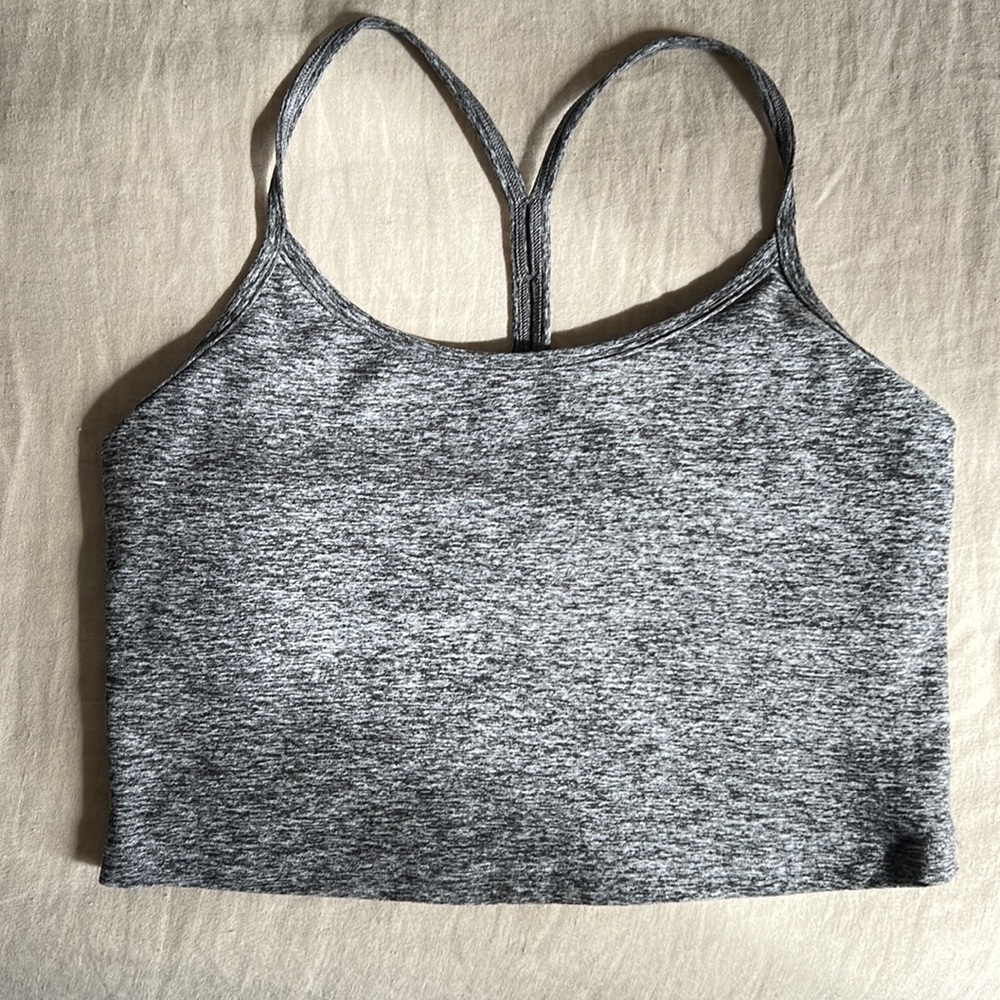 Beyond Yoga - spacedye cropped racerback tank